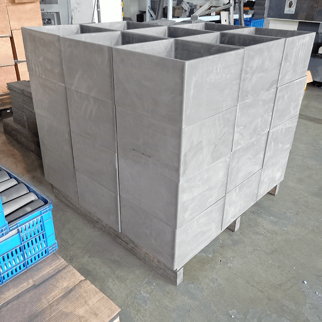 Sagger en graphite pour les matériaux d'anode