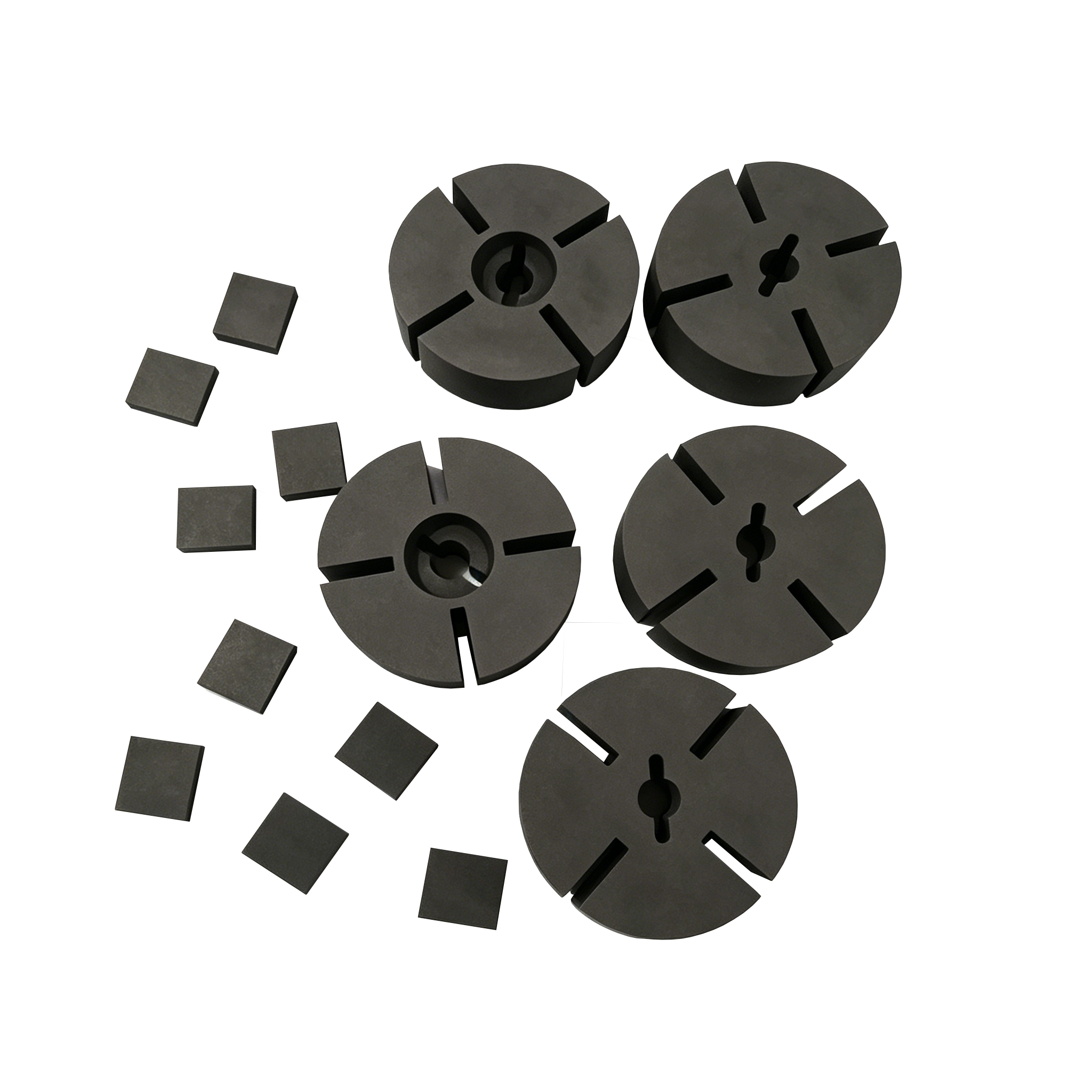 Rotor en graphite isostatique de haute pureté – Tige de raffinage par dégazage efficace pour le moulage d'aluminium – Agitateur résistant à la chaleur