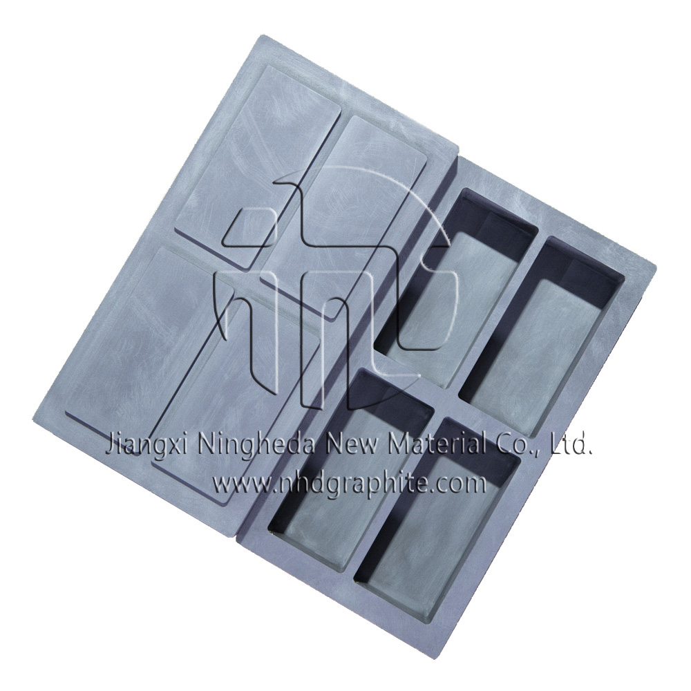 Moule de graphite en graphite pour le four à brasage et fournaise à induction
