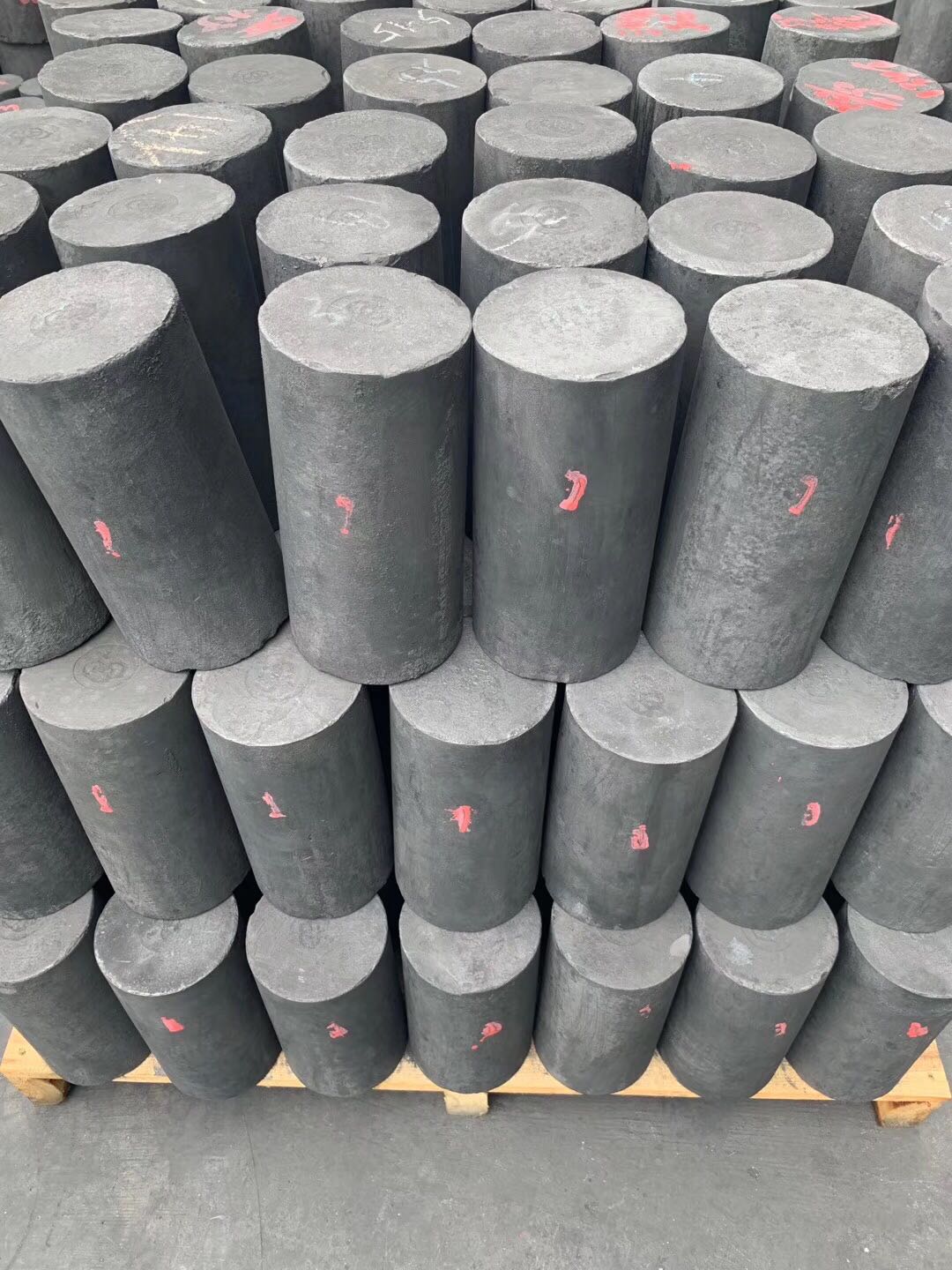 Tige de graphite moulée de taille de grain fin
