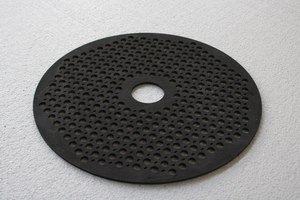 Assiette de graphite