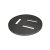 Plaque de graphite ronde
