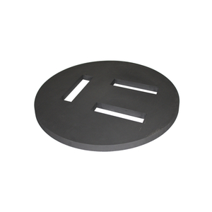 Plaque de graphite ronde