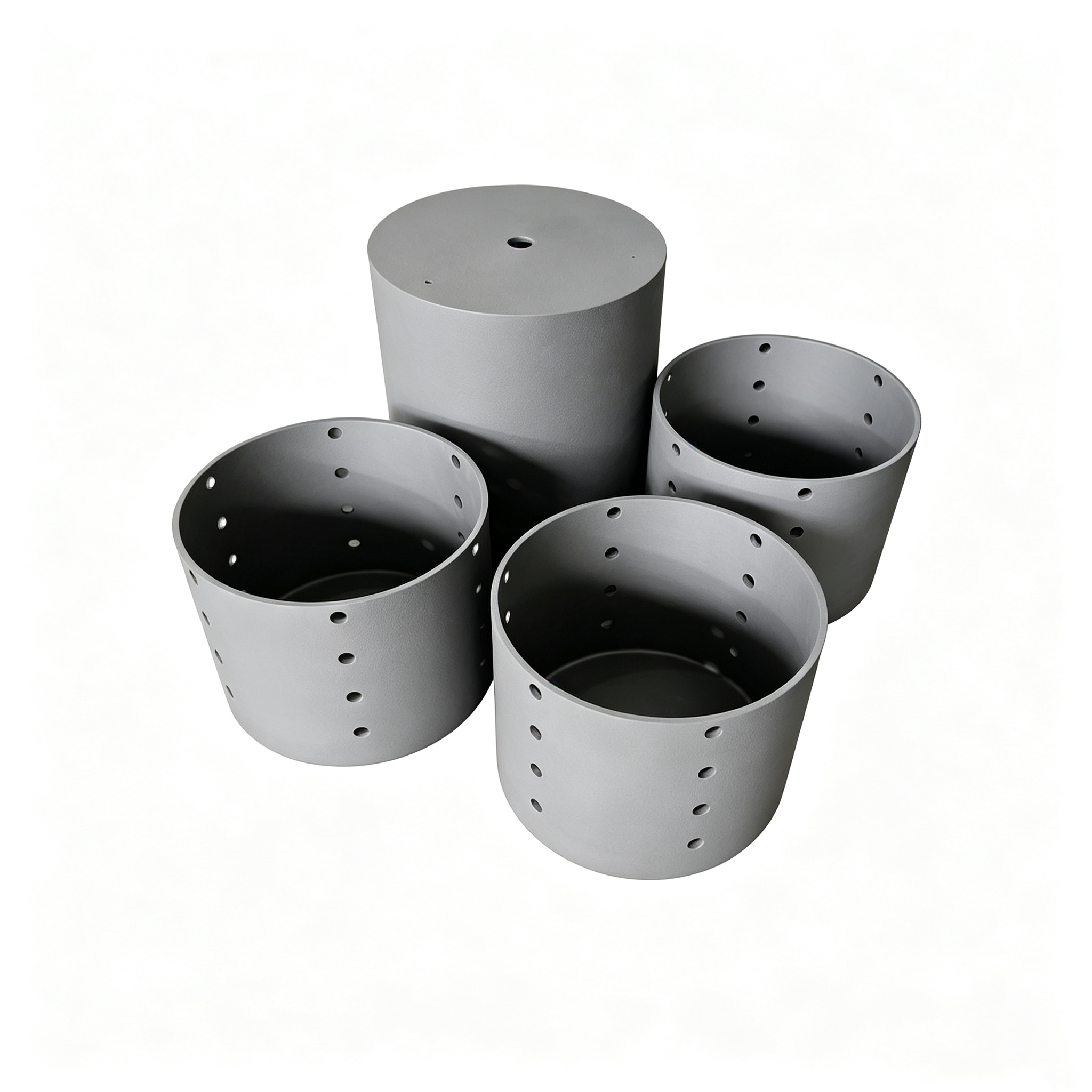 Grands creusets en graphite | Creusets résistants aux températures élevées conçus pour la fusion industrielle de grande capacité et le moulage de métaux précieux | NHD