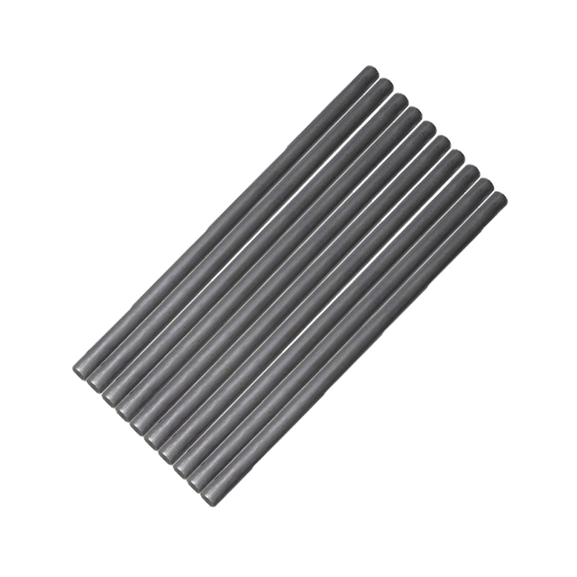 Tiges de graphite de haute pureté : conductrices et résistantes à la corrosion | Conçu pour le chauffage et l'agitation en laboratoire et industriel | Tailles personnalisées disponibles 