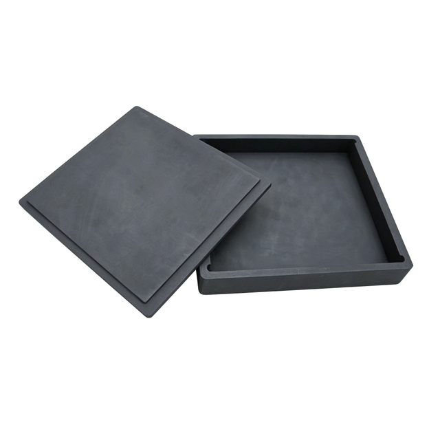 Bateaux carrés en graphite – Conçus pour les processus de frittage à haute température et PECVD | Personnalisable en plusieurs tailles et matériaux de haute pureté