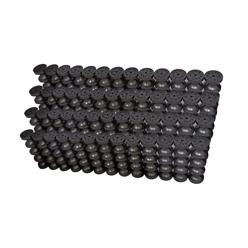 Rouleaux de guidage en graphite de qualité industrielle (roues de guidage en graphite) | Rouleaux de guidage spécialement conçus pour l'étirage de la fibre de verre | Réduisez la casse des fils et prolongez la durée de vie