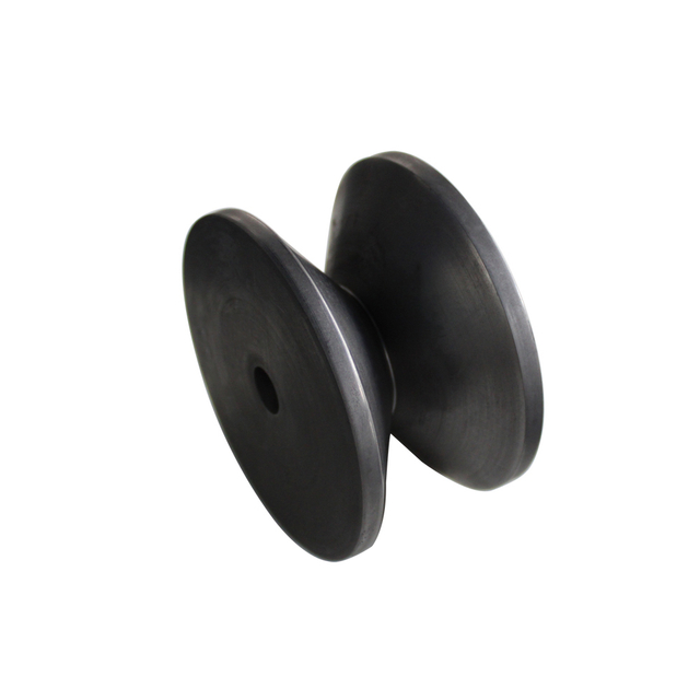 Rouleaux de guidage en graphite de qualité industrielle (roues de guidage en graphite) | Rouleaux de guidage spécialement conçus pour l'étirage de la fibre de verre | Réduisez la casse des fils et prolongez la durée de vie