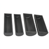 Bateaux ronds en graphite isostatique de haute pureté Bateaux en graphite fritté semi-circulaire en forme de U Bateaux en graphite haute température sur mesure pour fours sous vide