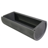 Bateaux ronds en graphite isostatique de haute pureté Bateaux en graphite fritté semi-circulaire en forme de U Bateaux en graphite haute température sur mesure pour fours sous vide