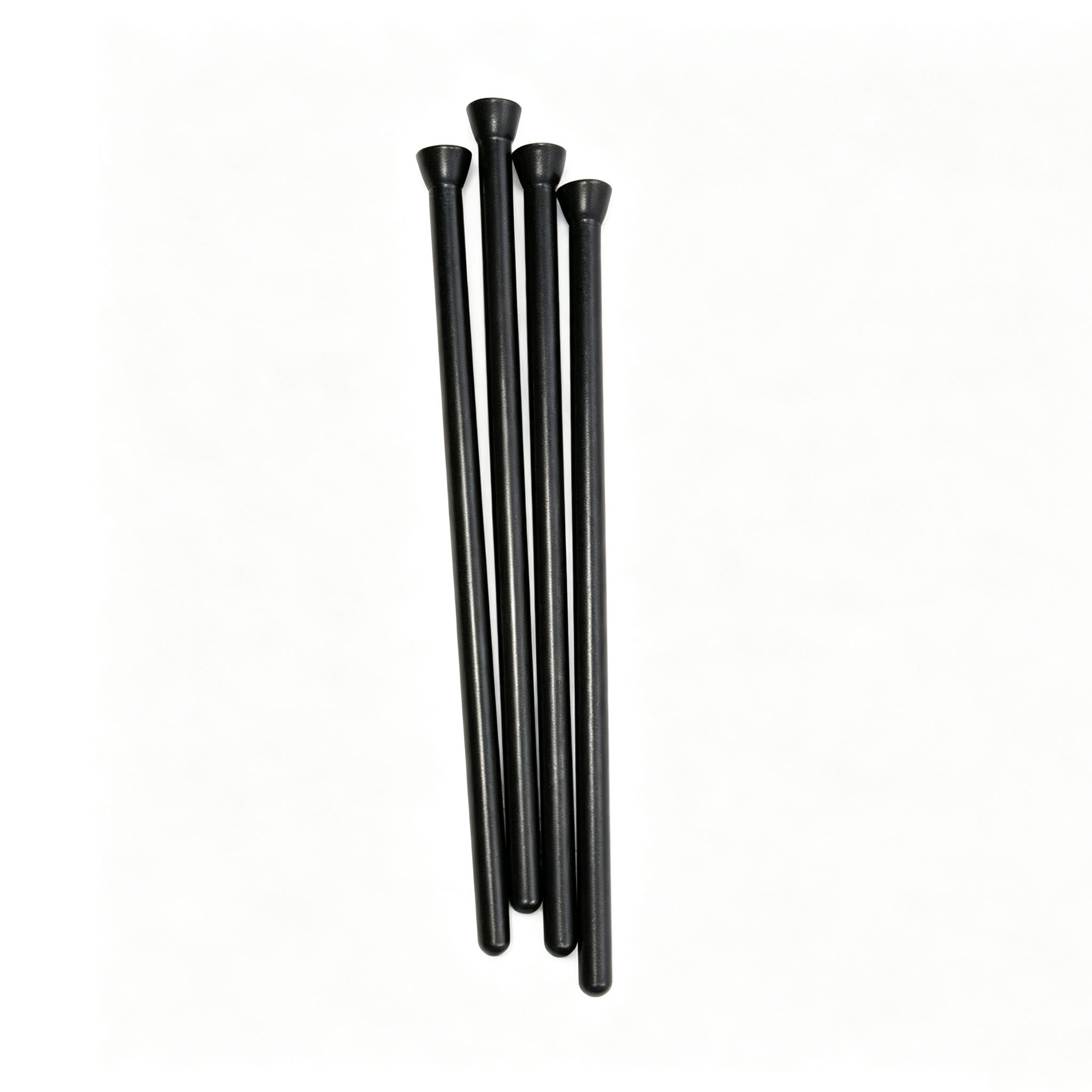 Tige de support en graphite &agrave; quatre pointes sph&eacute;riques, arbre support en graphite &agrave; extr&eacute;mit&eacute; arrondie pour syst&egrave;me de levage de creuset