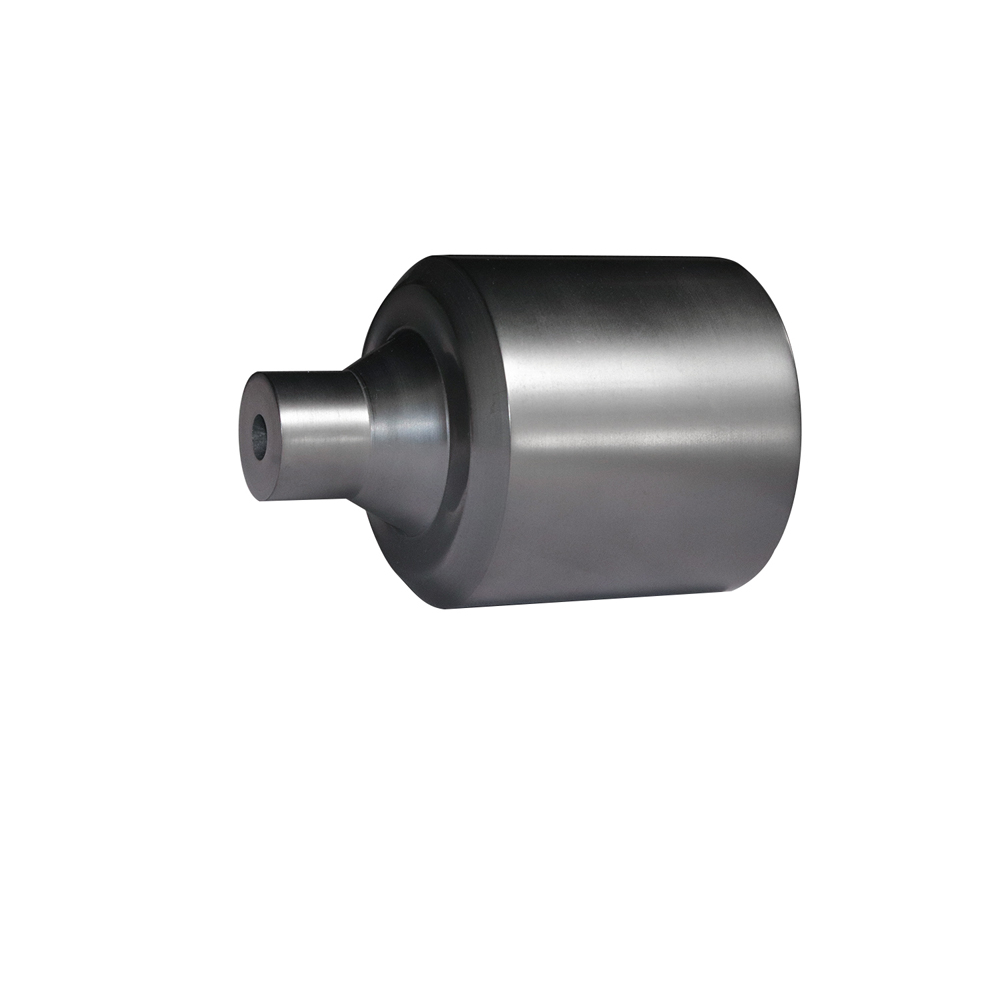 Profil lat&eacute;ral d'un creuset en graphite &agrave; large &eacute;paulement avec col de d&eacute;charge conique &eacute;pais, pot de fusion en graphite &agrave; haute r&eacute;sistance pour la coul&eacute;e de cuivre et d'aluminium &agrave; grand volume