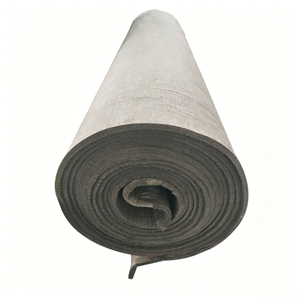 Feutre graphite rayonne à faible teneur en cendres | Isolation haute température pour fours à semi-conducteurs | Isolation thermique flexible pour fours de frittage