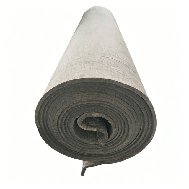 Feutre graphite rayonne à faible teneur en cendres | Isolation haute température pour fours à semi-conducteurs | Isolation thermique flexible pour fours de frittage