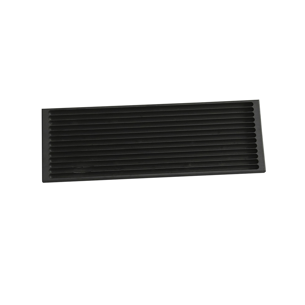 Longue plaque de graphite rainur&eacute;e rectangulaire pour application sur le terrain d'&eacute;coulement de plaque bipolaire de pile &agrave; combustible