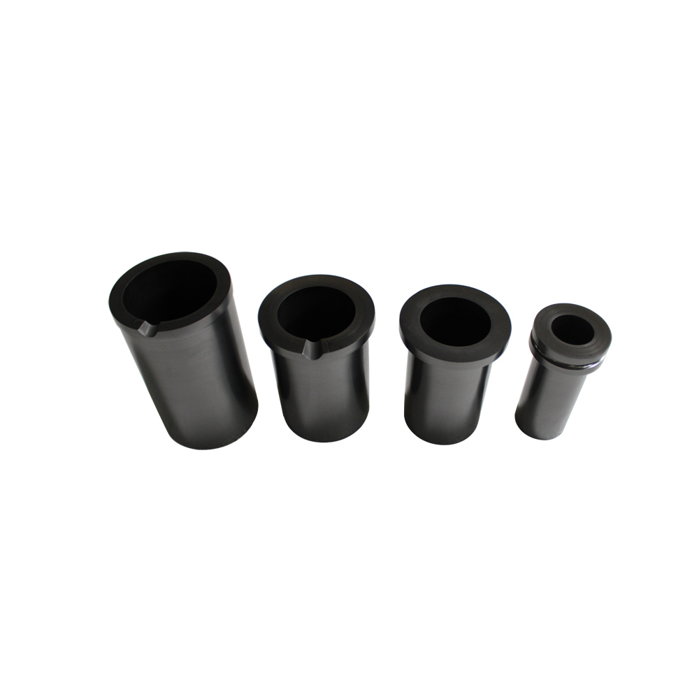 Creusets en graphite de haute pureté à anneau unique de qualité industrielle | Disponible en plusieurs tailles de 1 kg à 10 kg | Convient à la fusion et au moulage de l'or, de l'argent et du cuivre