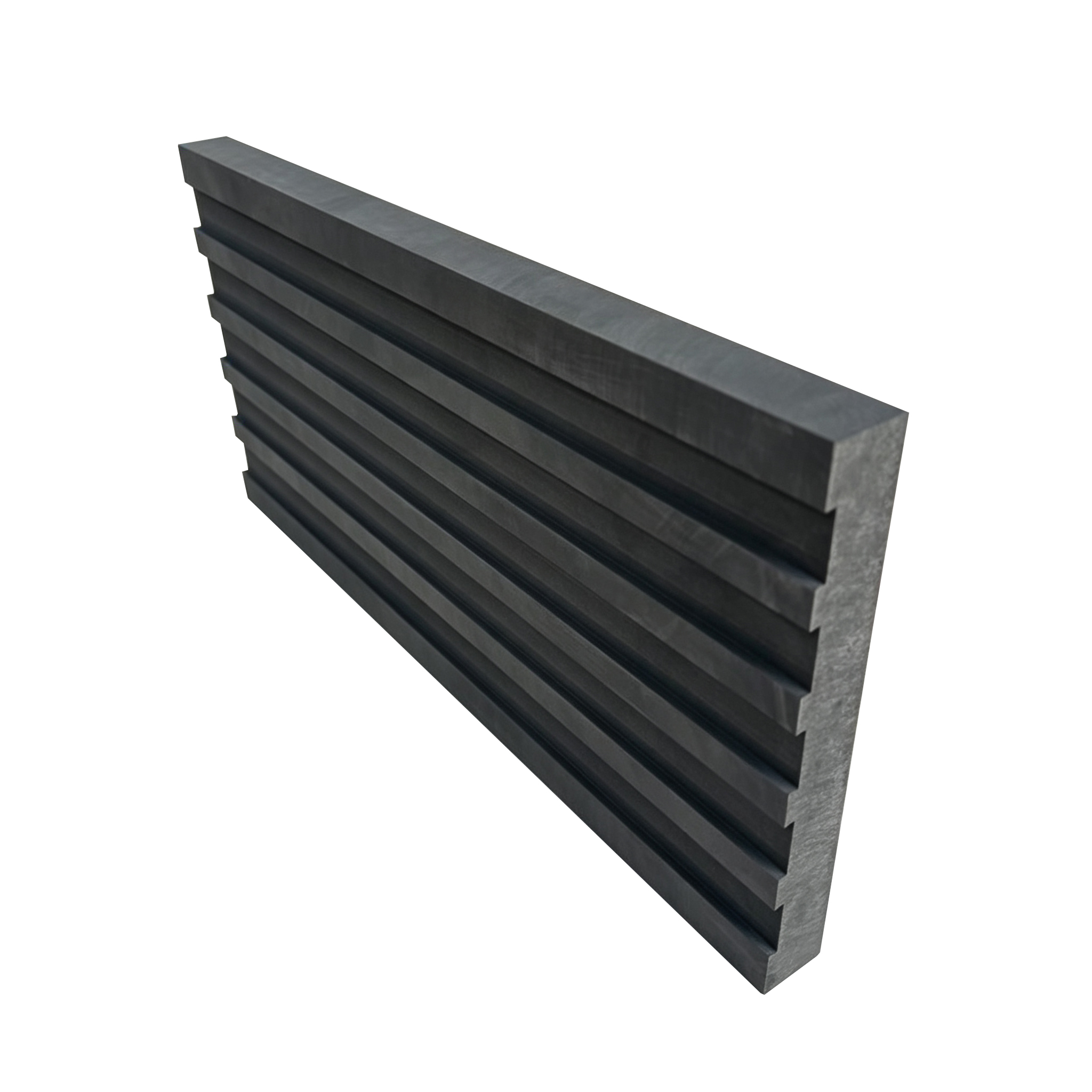 Plaques de graphite fendues pour le guidage du débit | Plaques de graphite fendues de haute pureté spécialement conçues pour les équipements sous vide CVD à semi-conducteurs - NHD Carbon