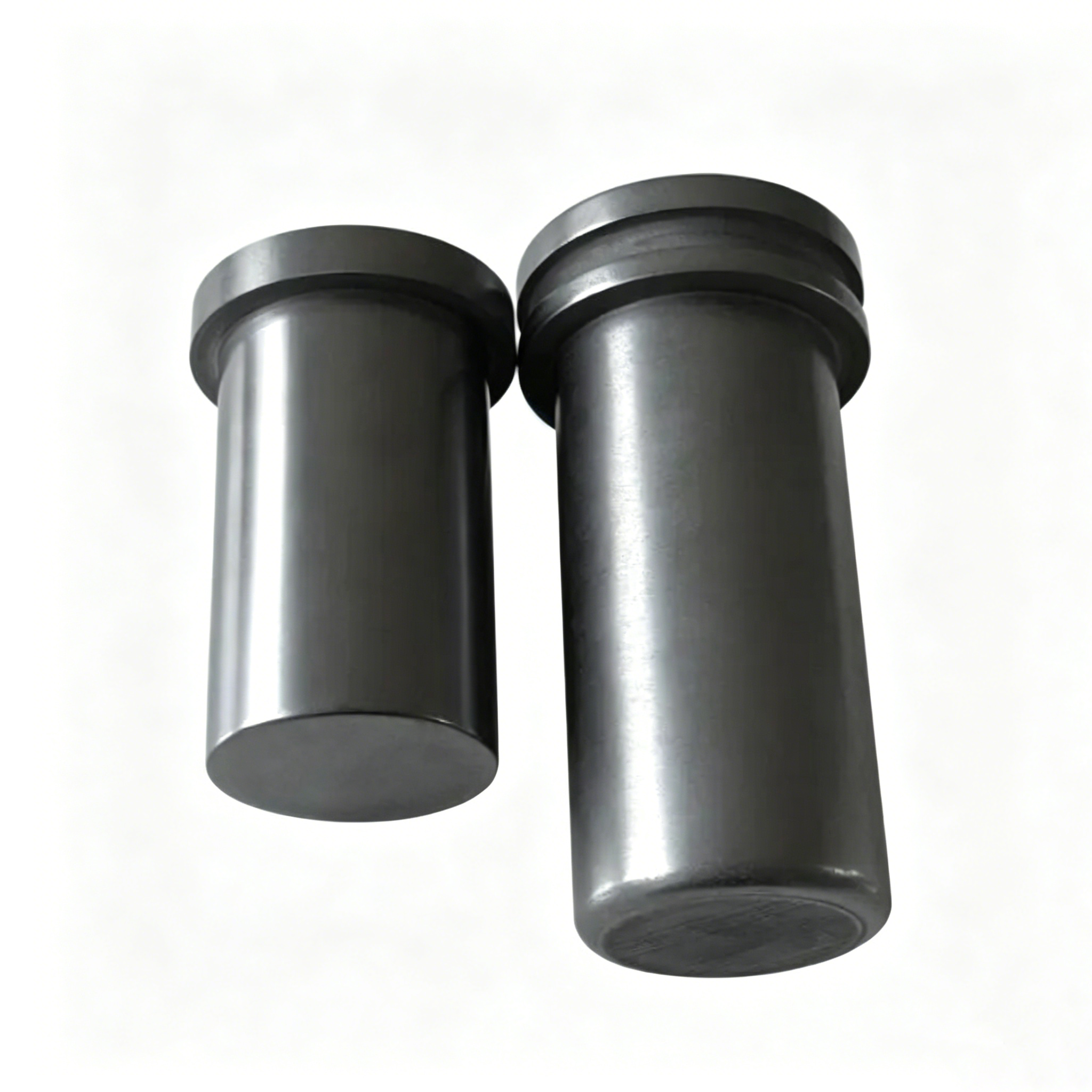 Creusets en graphite à double anneau de haute pureté | Conteneurs résistants aux chocs thermiques spécialement conçus pour la fusion de métaux précieux | Fabriqué sur mesure par NHD