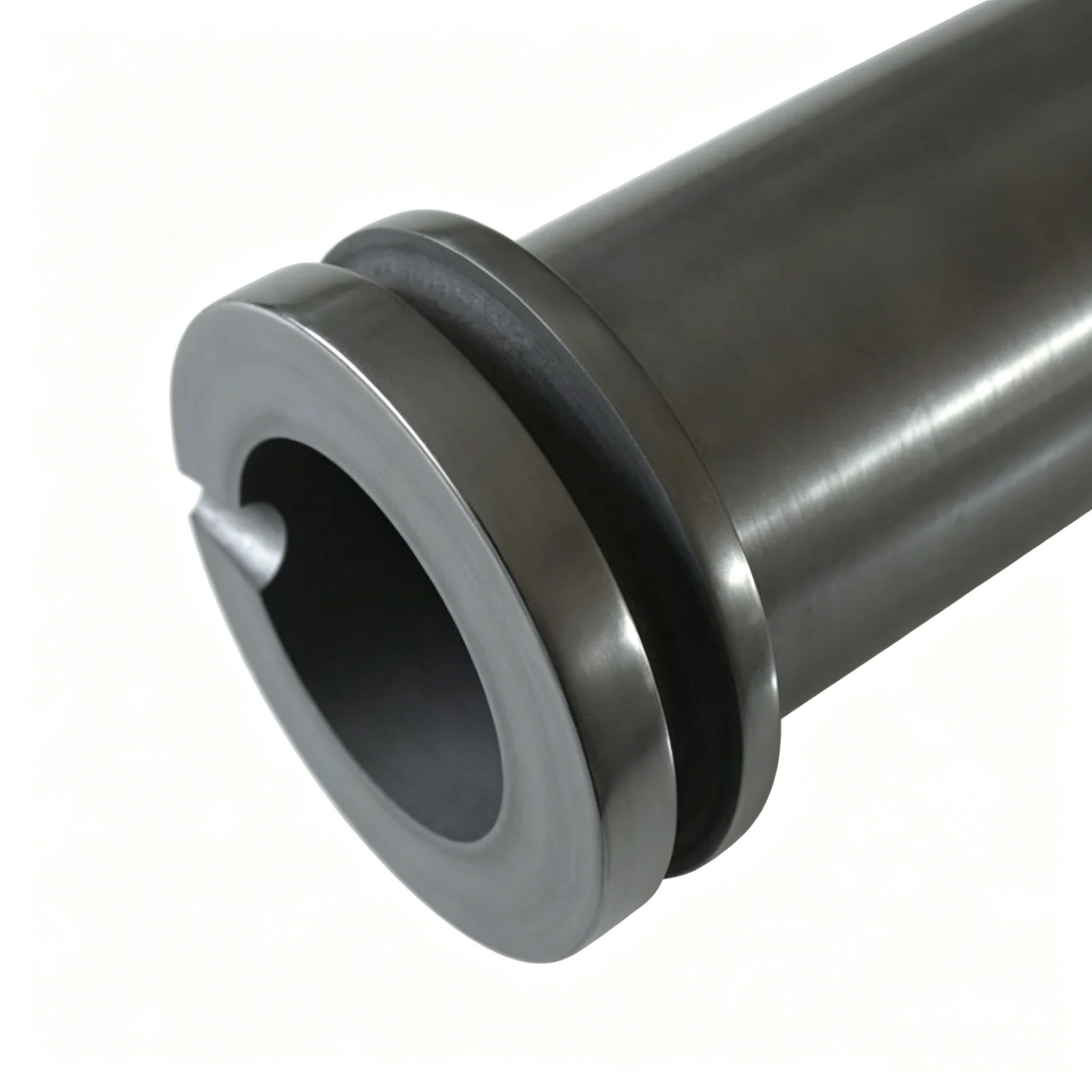 Creusets en graphite à double anneau de haute pureté | Conteneurs résistants aux chocs thermiques spécialement conçus pour la fusion de métaux précieux | Fabriqué sur mesure par NHD