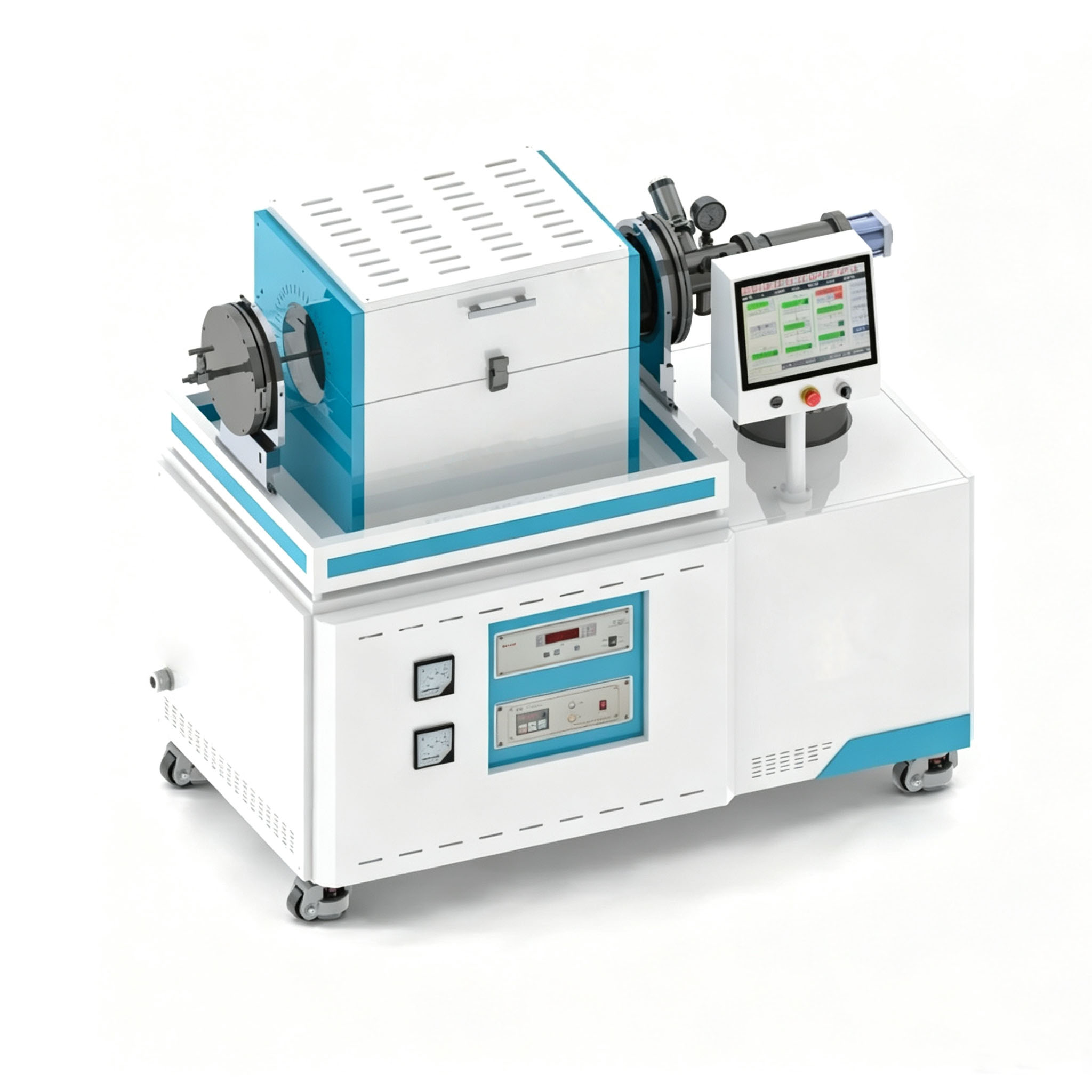 &Eacute;quipement de four de brasage sous vide industriel avec syst&egrave;me de contr&ocirc;le num&eacute;rique, disque perfor&eacute; en graphite Ningheda utilis&eacute; comme plateau de frittage &agrave; haute temp&eacute;rature &agrave; l'int&eacute;rieur de la chambre &agrave; vide, machine de traitement thermique de pr&eacute;cision