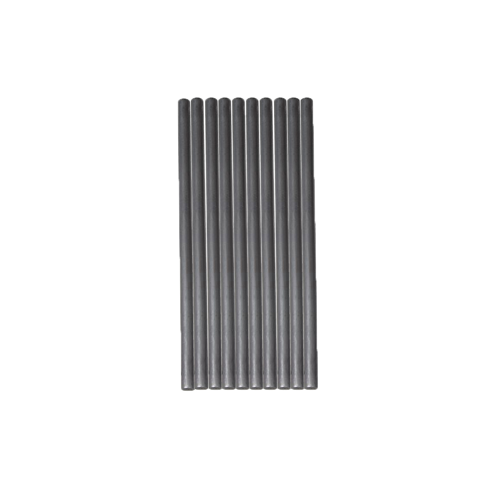 Tiges de graphite de haute pureté : conductrices et résistantes à la corrosion | Conçu pour le chauffage et l'agitation en laboratoire et industriel | Tailles personnalisées disponibles 