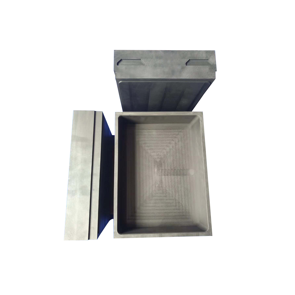 Saggers en graphite pour le frittage des matériaux de batterie lithium-ion | Moules de maintien en graphite pour fours sous vide à haute température