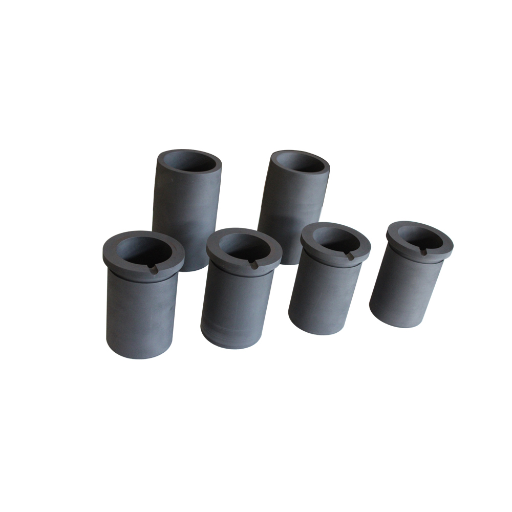 Creusets en graphite de haute pureté à anneau unique de qualité industrielle | Disponible en plusieurs tailles de 1 kg à 10 kg | Convient à la fusion et au moulage de l'or, de l'argent et du cuivre
